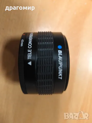 BLAUPUNKT TELE CONVERSION LENS x1,5 WIDE CONVERSION LENS x0,65.   43mm