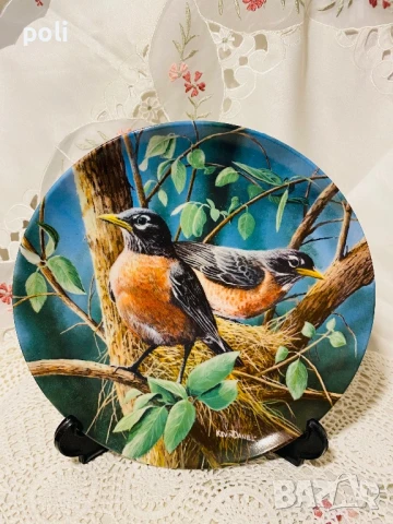 порцеланова чиния за стена 