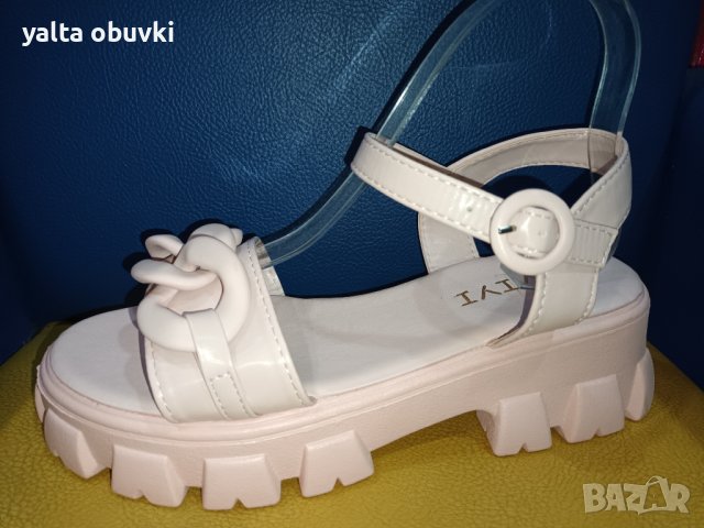 Дамски сандали YIYI F77, пудра, снимка 1