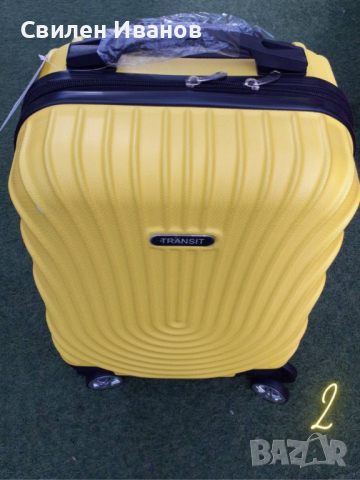 Стилен куфар с колелца за ръчен багаж с твърдо покритие 40/30/20см, снимка 9 - Други - 44795339