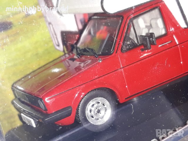 Volkswagen Caddy Typ 14D Camper 1982.1.43  top  Rare  model.Deagostini Product. , снимка 18 - Колекции - 41333413