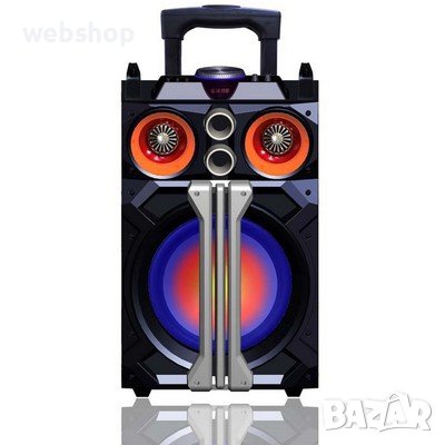 Преносима тонколона TSP-2318, Караоке с усилвател, 1 безжичен микрофон, 12", 250W, снимка 1