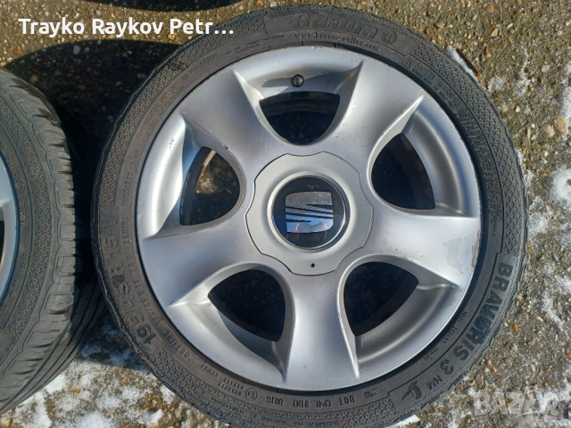 Оригинални джанти 4х100 15ки VW Seat, снимка 5 - Гуми и джанти - 53135874