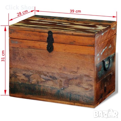 Кутия за съхранение от регенерирано дърво, снимка 7 - Ракли - 40308817