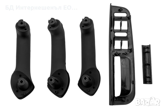 1J0867171A Комплект Вътрешни Интериорни Дръжки за врати VW Golf 4 1997-2005, Черен, снимка 5 - Части - 50868746
