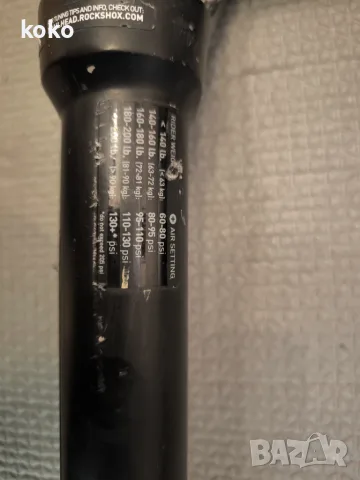 Вилка Rock Shox 27.5 140mm, снимка 10 - Части за велосипеди - 55837769