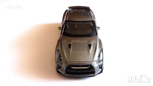 2017 Nissan GT-R GREY Bburago - Мащаб 1:43, снимка 7 - Колекции - 52865823