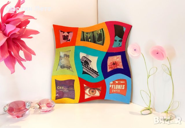 Фоторамка. Магнитна. Тънка и цветна. 