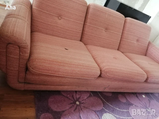 Диван тройка, снимка 2 - Дивани и мека мебел - 50681805