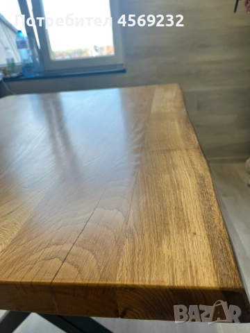 Топ цена!! Най-високо качество масивна маса от естествен дъб!, снимка 2 - Маси - 52316781