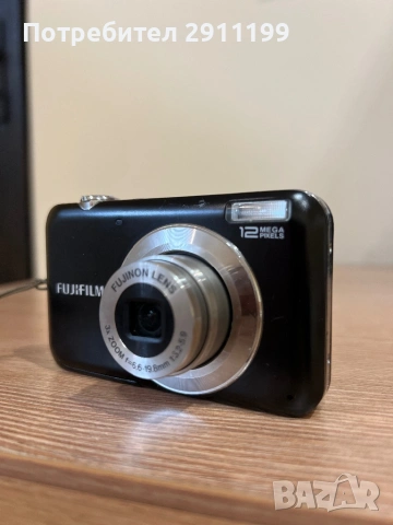 Фотоапарат Fujifilm 12 Mp с подаръци, снимка 2 - Фотоапарати - 53393326