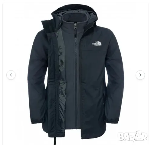 детско Яке с полар  The North Face  Elden Rain Triclimate 3 в 1 TNF размер ХЛ