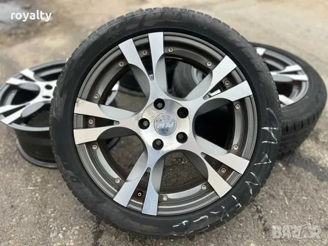 5х112 17 Джани Audi VW Seat Skoda Mercedes 5x112 ET 38 J 7.5 Централен отвор 74.1 с втулка 57.1, снимка 3 - Аксесоари и консумативи - 49935374