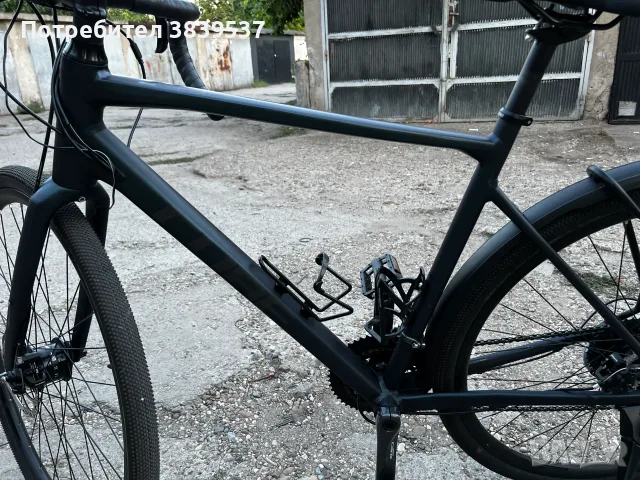 Gravel велосипед CUBE Nuroad FE 2023 (Dark Blue) – Динамо осветление & Заден багажник, М размер, снимка 9 - Велосипеди - 55891865