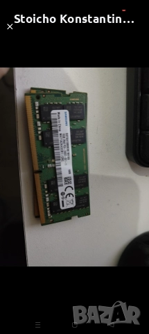 Samsung RAM 2x16gb 2666MHz лаптоп