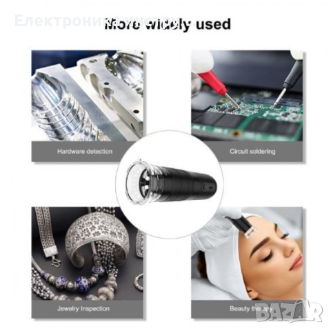 F290 Преносим WiFi цифров микроскоп запояване на платки 50*1000X, снимка 7 - Друга електроника - 44699534