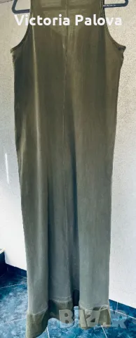 Дълга рокля G-STAR RAW памук и лен, снимка 7 - Рокли - 47362468