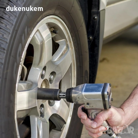 Комплект адаптери за вложки 1/4", 3/8", 1/2" – 5 броя Cr-V стомана, снимка 5 - Други инструменти - 53131120