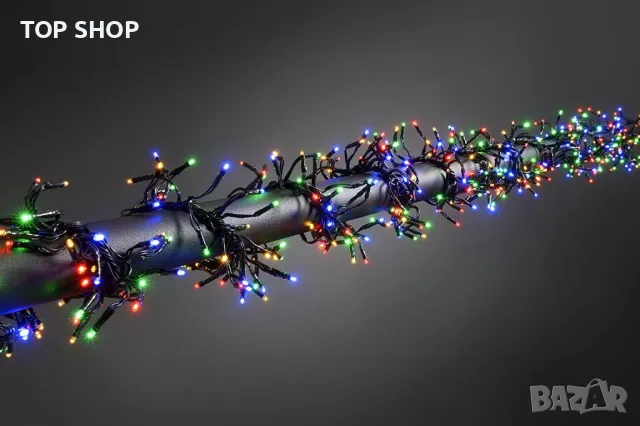 Светлинна верига LED  800 диода- 18 метра и дистанционно