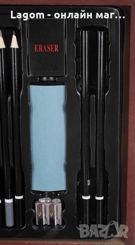 Художествен комплект за рисуване в куфар 148 части – пълен арт сет за деца и възрастни, снимка 6 - Други - 52560983