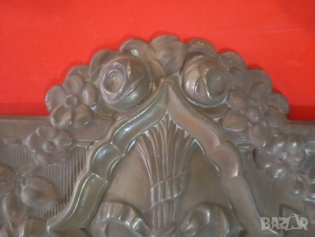 барокова апликация,декорация, снимка 3 - Антикварни и старинни предмети - 52944311