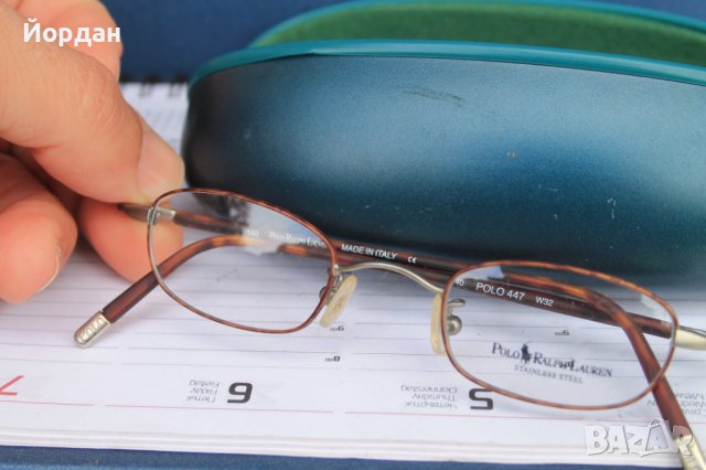 Диоптрични очила "Polo Ralph Lauren'' , снимка 12 - Слънчеви и диоптрични очила - 40485667