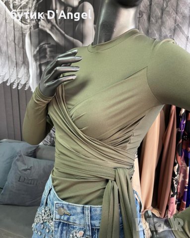 БЛУЗА MILANO VERDE, снимка 3 - Блузи с дълъг ръкав и пуловери - 44435803