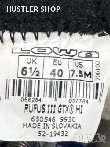 Зимни високи обувки LOWA.Номер 40, снимка 6 - Дамски боти - 48245849