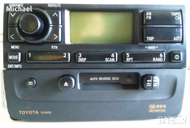 TOYOTA WH8406 оригинален авто FM/AM радиокасетофон продавам., снимка 5 - Радиокасетофони, транзистори - 41670216