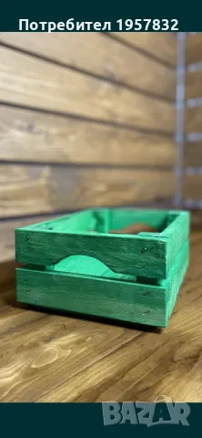 Цветни дървени декоративни мини щайгички, снимка 5 - Декорация за дома - 48841683