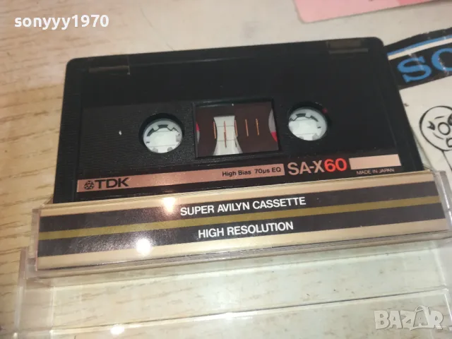 TDK SA-X60 TAPE-АНА БЕКУТА/СНЕЖАНА БАБИЧ 0811241508, снимка 8 - Аудио касети - 47892810
