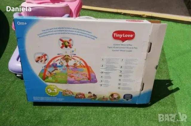Активна гимнастика Tiny Love 5 in 1, снимка 3 - Детски шезлонги - 49248463