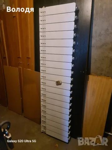 Италиански алуминиев радиатор Radiatori 2000 – 20 глидера, 350 мм, 1.76 kW