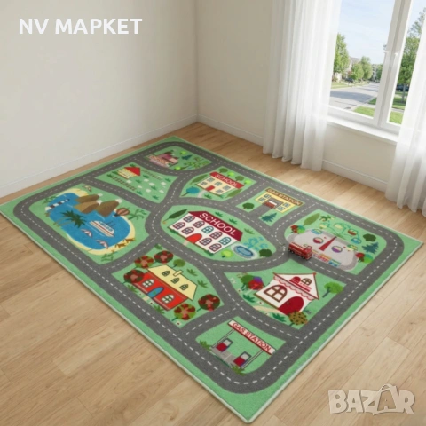 Детски килими, различни модели 120×160см,противоплъзгащи,миещи се, снимка 6 - Други - 53873965