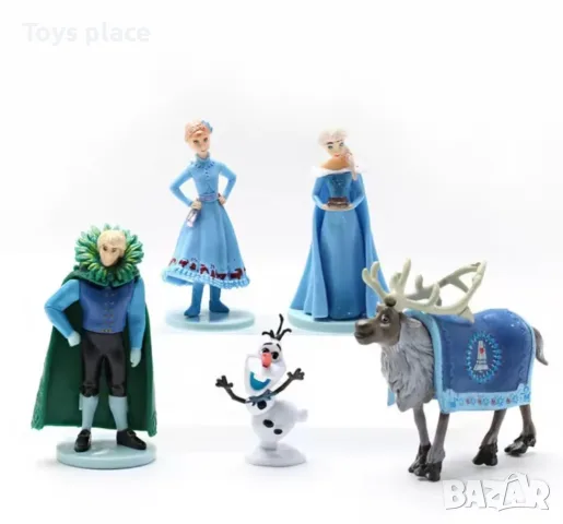 Лот големи масивни фигурки Елза и Анна Замръзналото кралство Frozen