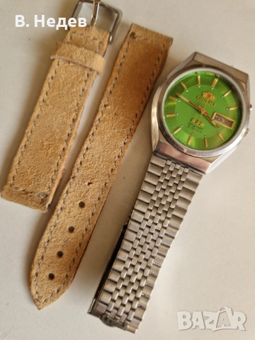 ORIENT Crystal, Three star, cal. 46943, 21 jewel automatic Japan TOP!, снимка 12 - Мъжки - 48980908