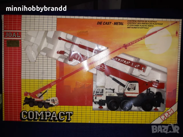 Кран 530 ATT 1.50 Scale Joal Compact  Made  in  Spain, снимка 5 - Колекции - 51008229
