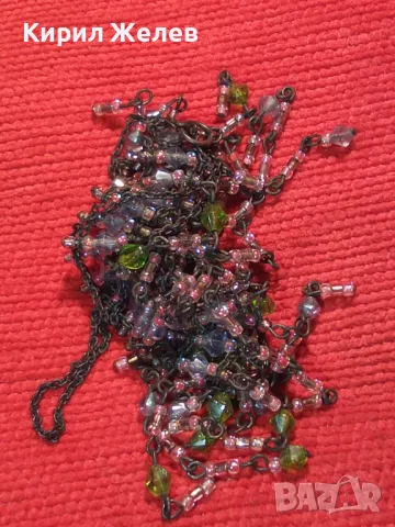 Стара МЪНИСТЕНА РЕТРО ОГЪРЛИЦА ФИНА РЪЧНА ЕТНО АРТ ИЗРАБОТКА 47451, снимка 12 - Антикварни и старинни предмети - 47336487