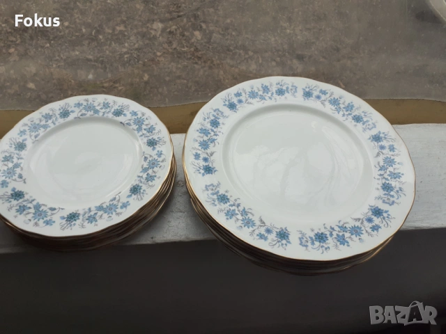 Английски порцеланов сервиз 36 части порцелан маркировка, снимка 6 - Антикварни и старинни предмети - 53431809