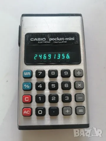 Ретро калкулатор CASIO Pocket-mini