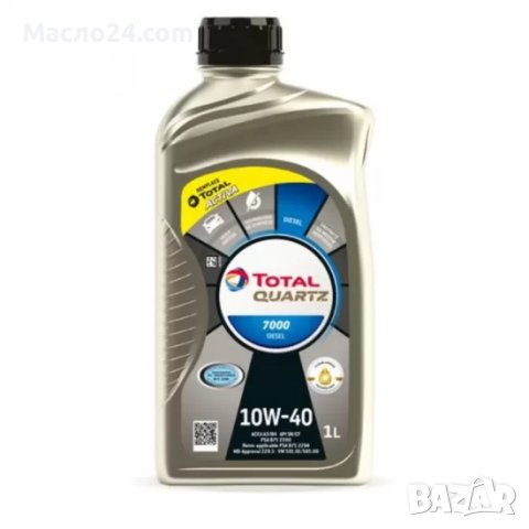 Двигателно масло Total Quartz 7000 DIESEL 10W40 1L