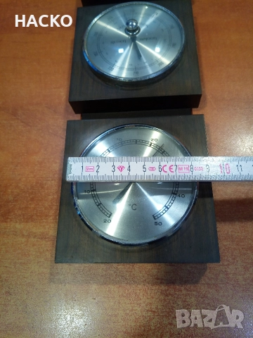 Метеорологична Станция ТЕРМОМЕТЪР,БАРОМЕТЪР И ХИГРОМЕТЪР ВНОС ОТ ГЕРМАНИЯ, снимка 11 - Други - 52913444