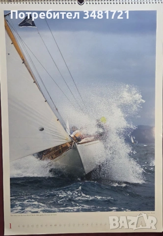 Голям календар Faszination Yachtsport 2022, снимка 2 - Други - 53520386