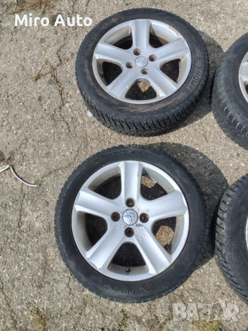 Лети джанти 16ки от Ситроен Ц3 2005г , снимка 3 - Гуми и джанти - 52255049