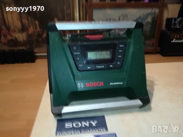BOSCH PRA MULTIPOWER+BOSCH LI-ION BATTERY ВНОС SWISS 2507230749, снимка 3 - Радиокасетофони, транзистори - 41649665