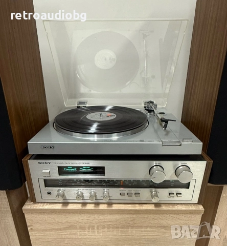 🔊Винтидж аудио сет SONY ресивър + грамофон🔊