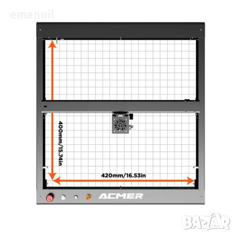 ACMER P2 10W 800лв 20W 2600лв 33W 2200лв CNC лазер лазерно гравиране рязане метал, снимка 12 - Други машини и части - 40306414