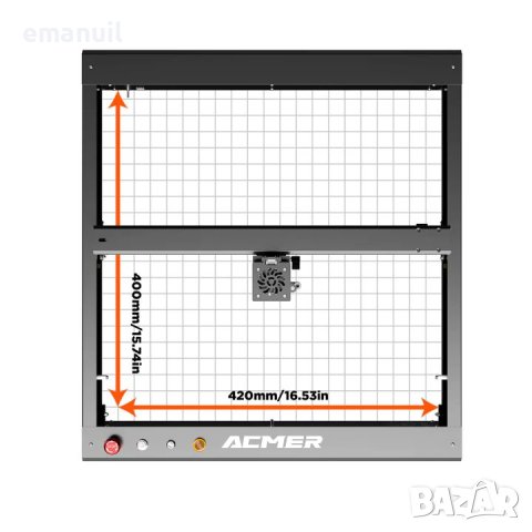 ACMER P2 10W 1800лв 20W 2600лв 33W 3600лв CNC лазер лазерно гравиране рязане метал, снимка 12 - Други машини и части - 40306414