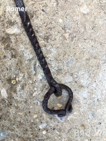 Стара ръчно кована огрибка, снимка 13 - Антикварни и старинни предмети - 51729560