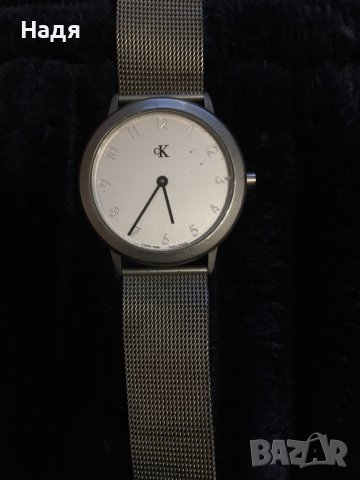 Calvin Klein -K3111,K3112 -швейцарски мъжки часовник ,сив, снимка 5 - Мъжки - 39421703